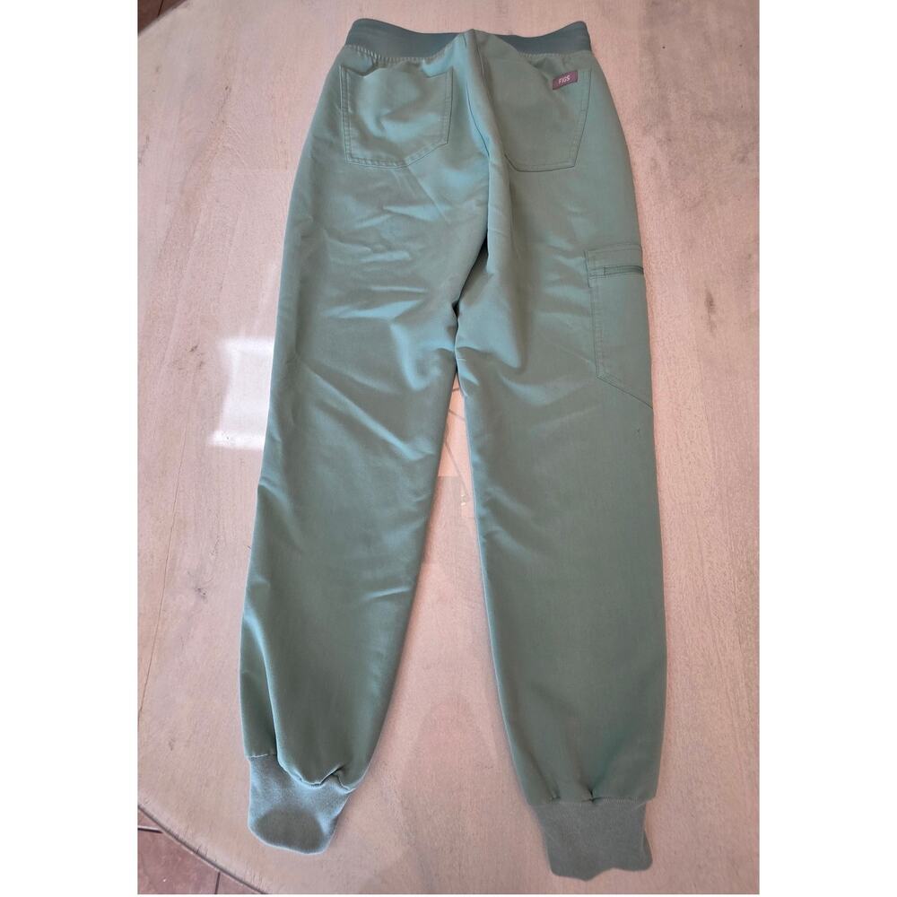 Figs Women's Zamora Jogger Scrub Pants SZ XXSP Mint Green Medical Nursing - Picture 3 of 8